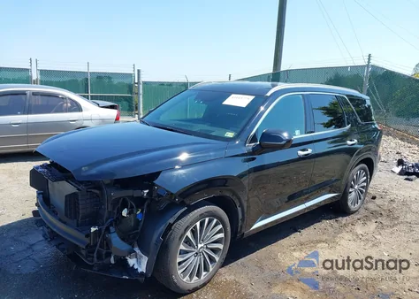 2024 Hyundai Palisade Calligraphy from USA, damaged, VIN KM8R74GE9RU681658